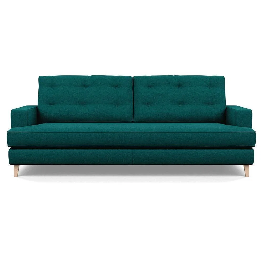 Heal's Richmond 3 Seater Sofa Broad Weave Pebble Natural Feet - Heal's UK Furniture – image 118