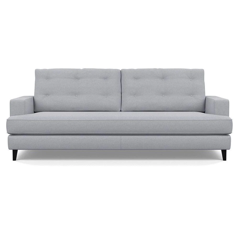 Heal's Richmond 3 Seater Sofa Broad Weave Pebble Natural Feet - Heal's UK Furniture – image 121