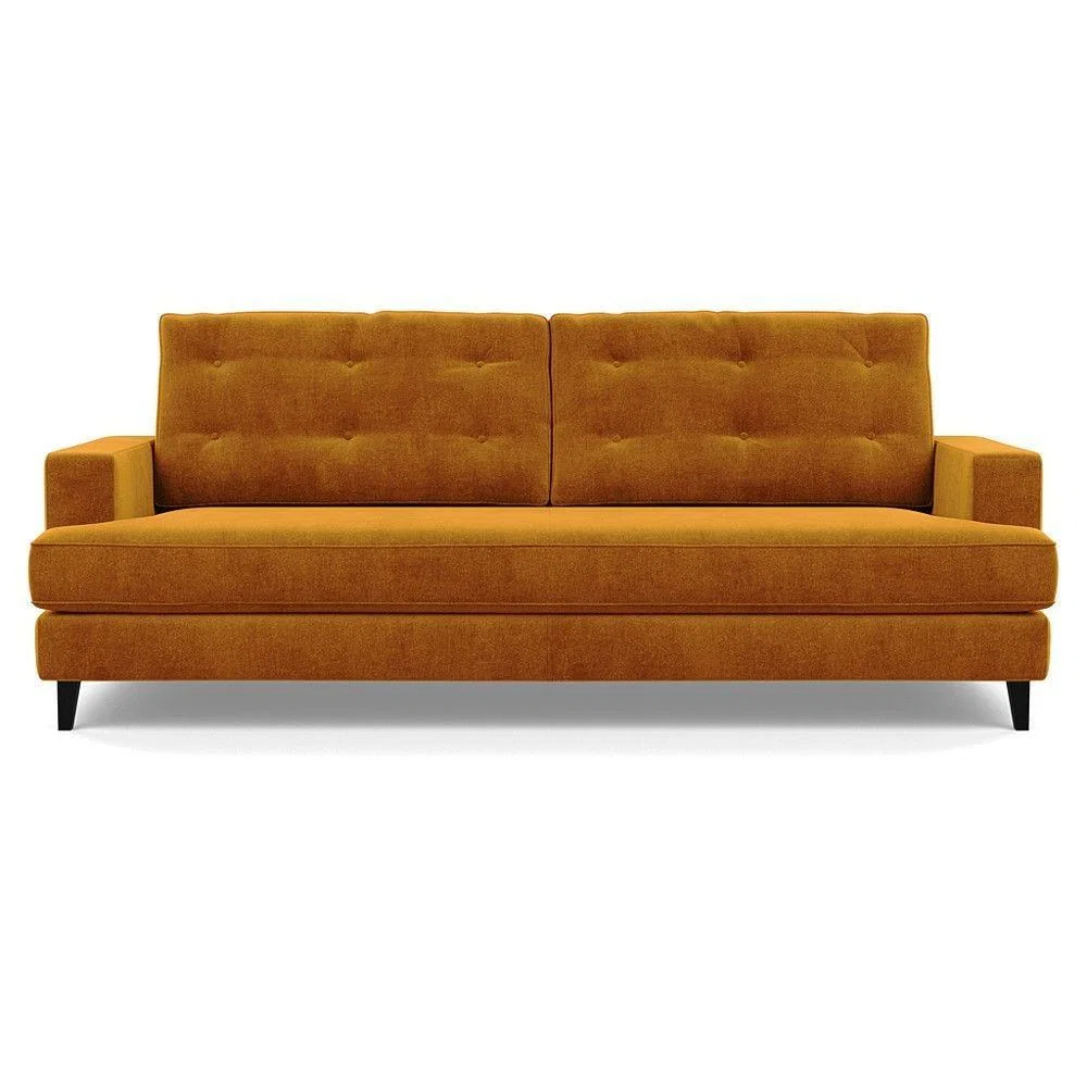 Heal's Richmond 3 Seater Sofa Broad Weave Pebble Natural Feet - Heal's UK Furniture – image 124