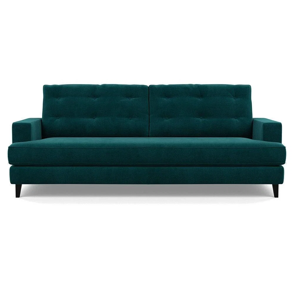 Heal's Richmond 3 Seater Sofa Broad Weave Pebble Natural Feet - Heal's UK Furniture – image 134