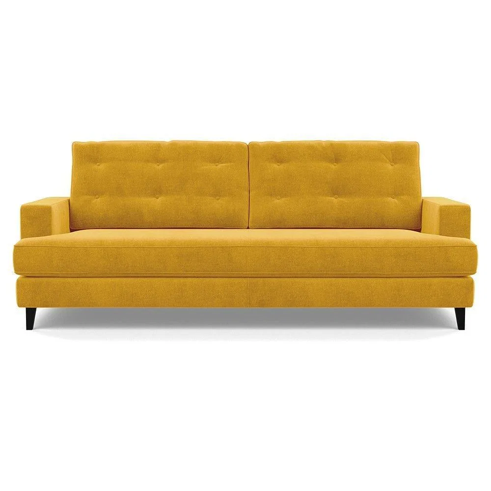 Heal's Richmond 3 Seater Sofa Broad Weave Pebble Natural Feet - Heal's UK Furniture – image 136
