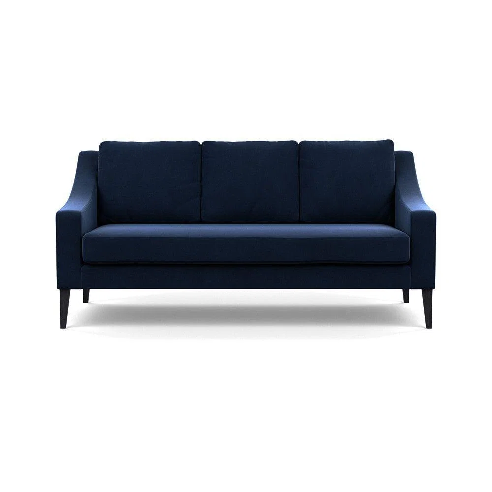 Heal's Richmond 3 Seater Sofa Broad Weave Pebble Natural Feet - Heal's UK Furniture – image 16