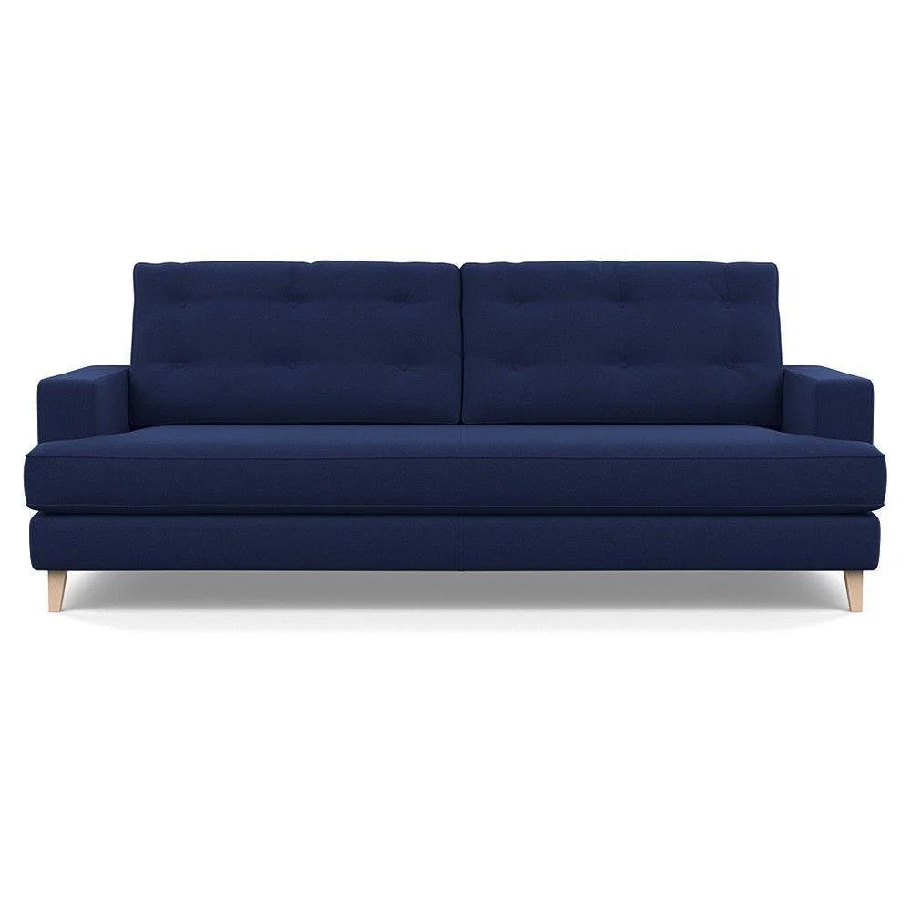 Heal's Richmond 3 Seater Sofa Broad Weave Pebble Natural Feet - Heal's UK Furniture – image 158