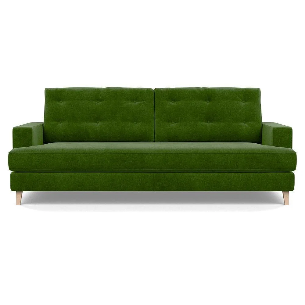 Heal's Richmond 3 Seater Sofa Broad Weave Pebble Natural Feet - Heal's UK Furniture – image 165