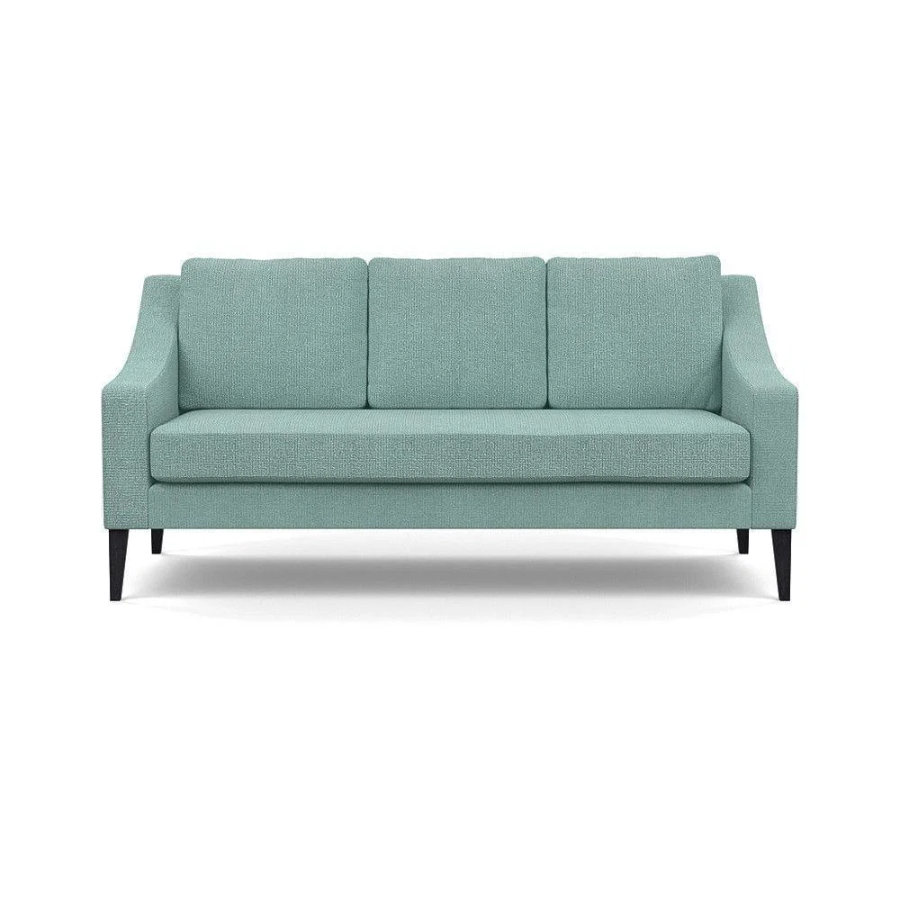 Heal's Richmond 3 Seater Sofa Broad Weave Pebble Natural Feet - Heal's UK Furniture – image 4