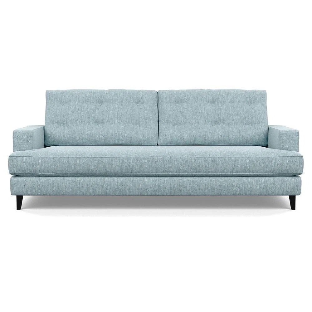 Heal's Richmond 3 Seater Sofa Broad Weave Pebble Natural Feet - Heal's UK Furniture – image 32