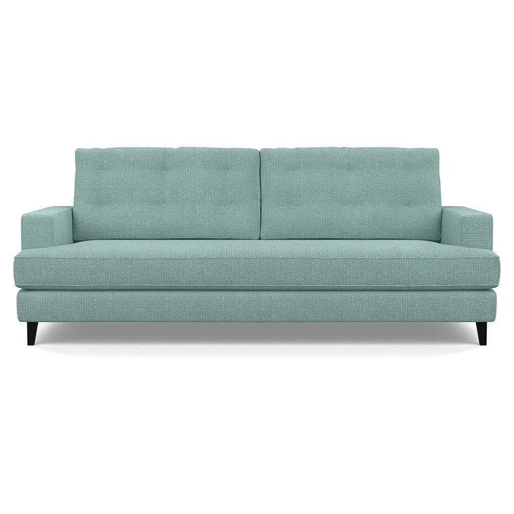 Heal's Richmond 3 Seater Sofa Broad Weave Pebble Natural Feet - Heal's UK Furniture – image 51