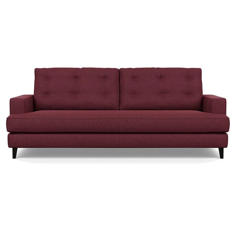 Heal's Richmond 3 Seater Sofa Broad Weave Pebble Natural Feet - Heal's UK Furniture – image 55