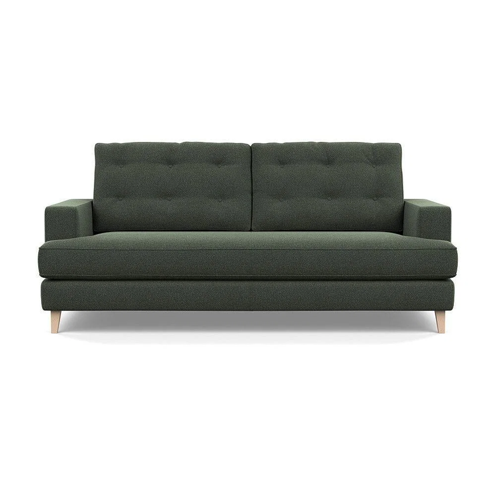 Heal's Richmond 3 Seater Sofa Broad Weave Pebble Natural Feet - Heal's UK Furniture – image 60