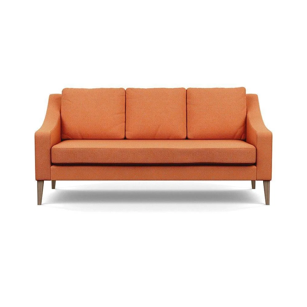 Heal's Richmond 3 Seater Sofa Broad Weave Pebble Natural Feet - Heal's UK Furniture – image 68