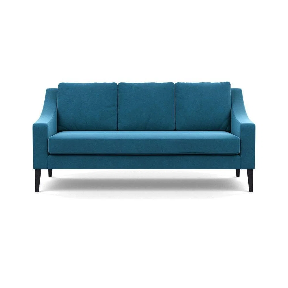 Heal's Richmond 3 Seater Sofa Broad Weave Pebble Natural Feet - Heal's UK Furniture – image 69