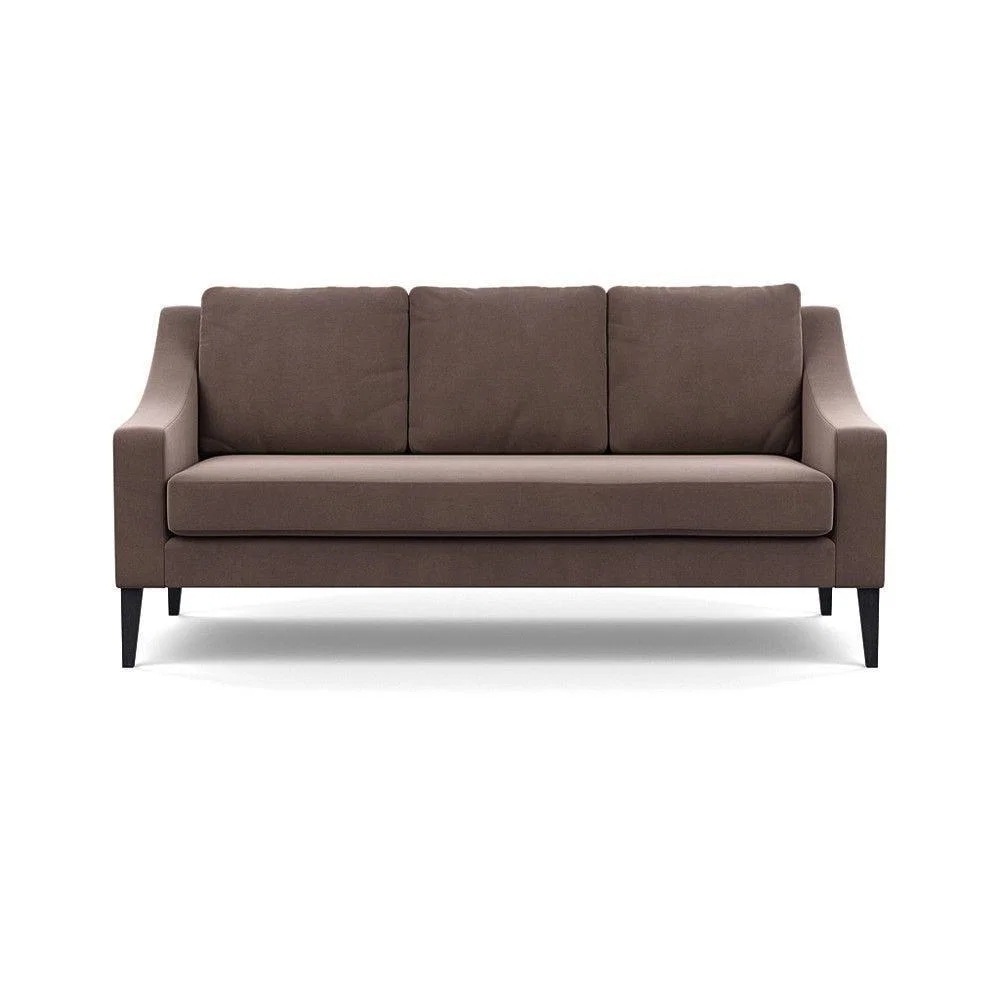 Heal's Richmond 3 Seater Sofa Broad Weave Pebble Natural Feet - Heal's UK Furniture – image 78