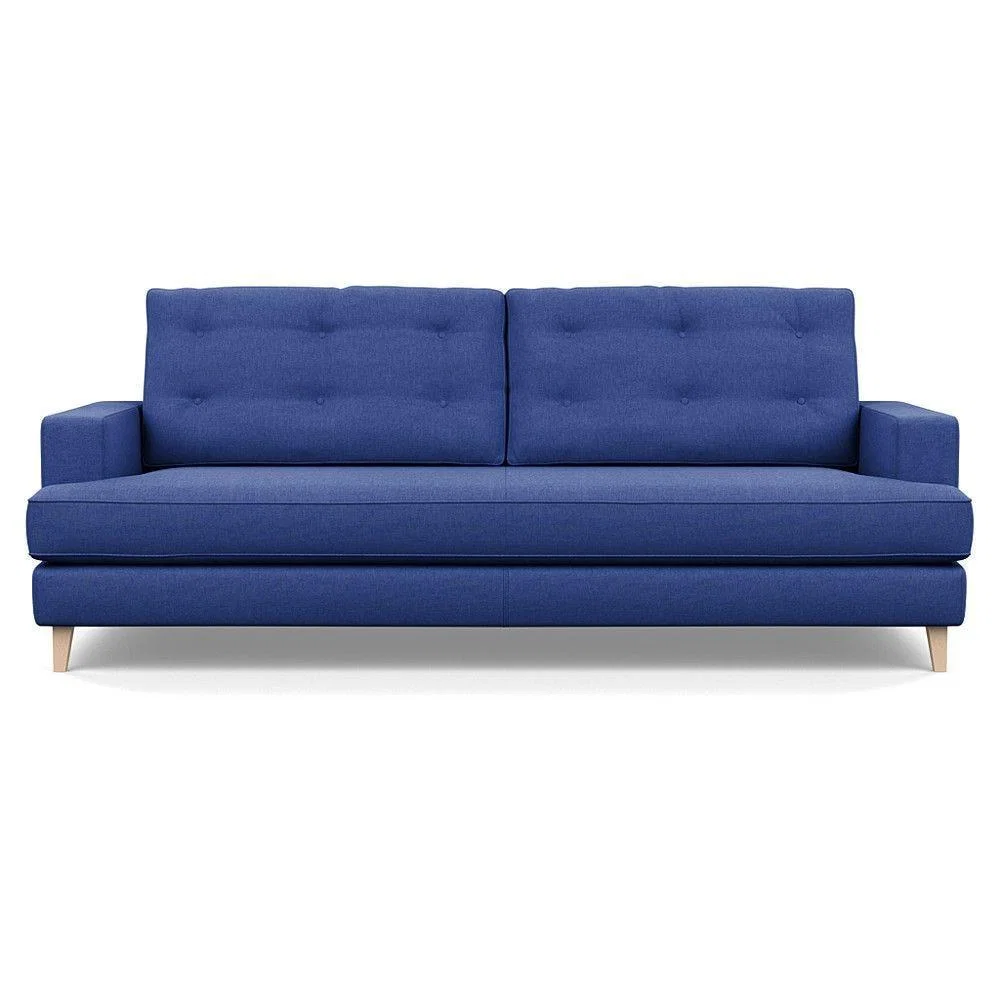 Heal's Richmond 3 Seater Sofa Broad Weave Pebble Natural Feet - Heal's UK Furniture – image 82