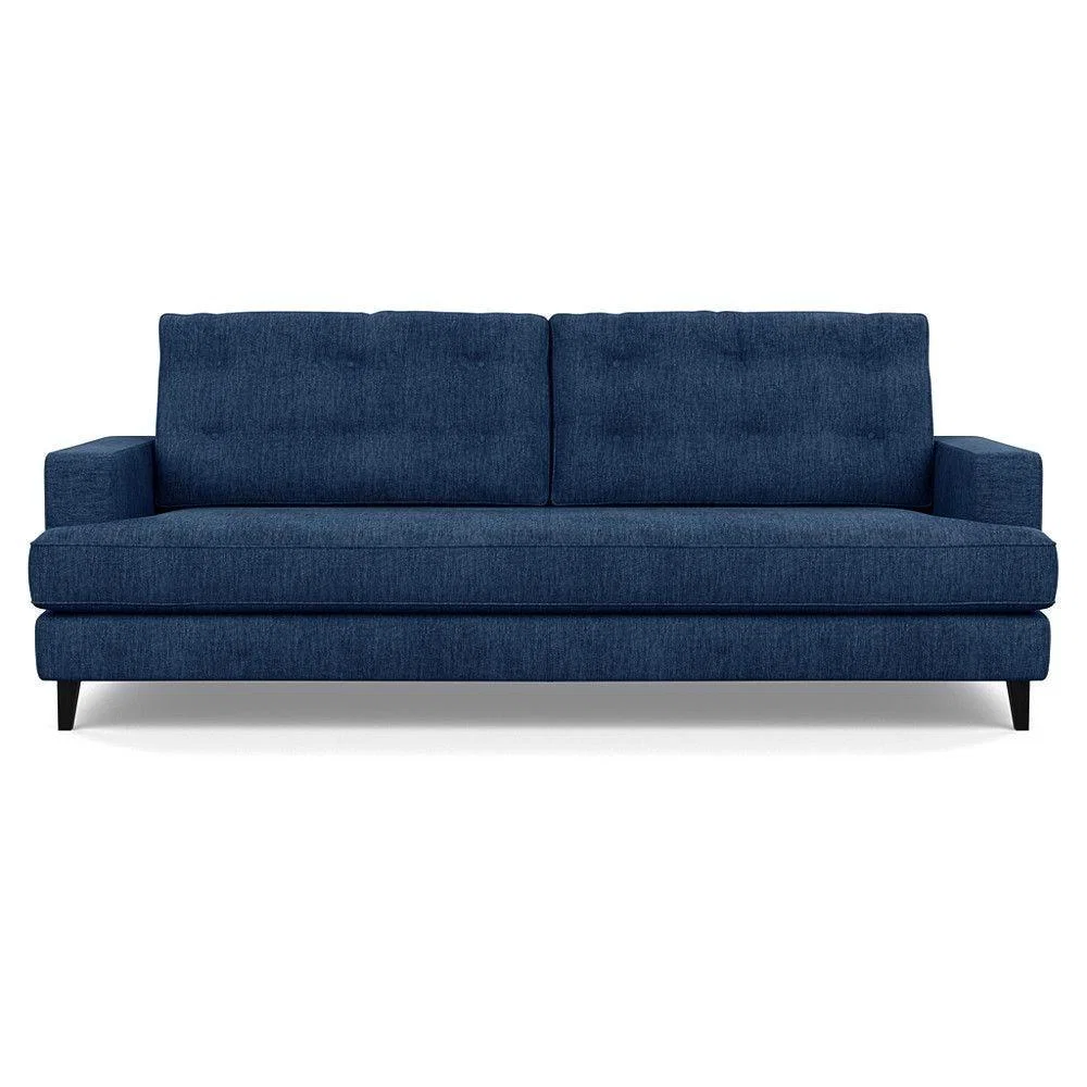 Heal's Richmond 3 Seater Sofa Broad Weave Pebble Natural Feet - Heal's UK Furniture – image 86