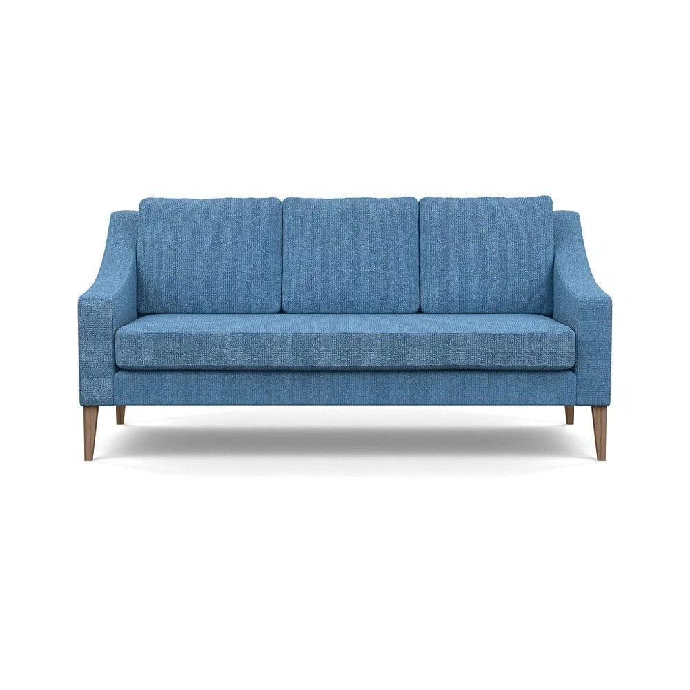 Heal's Richmond 3 Seater Sofa Broad Weave Pebble Natural Feet - Heal's UK Furniture – image 88