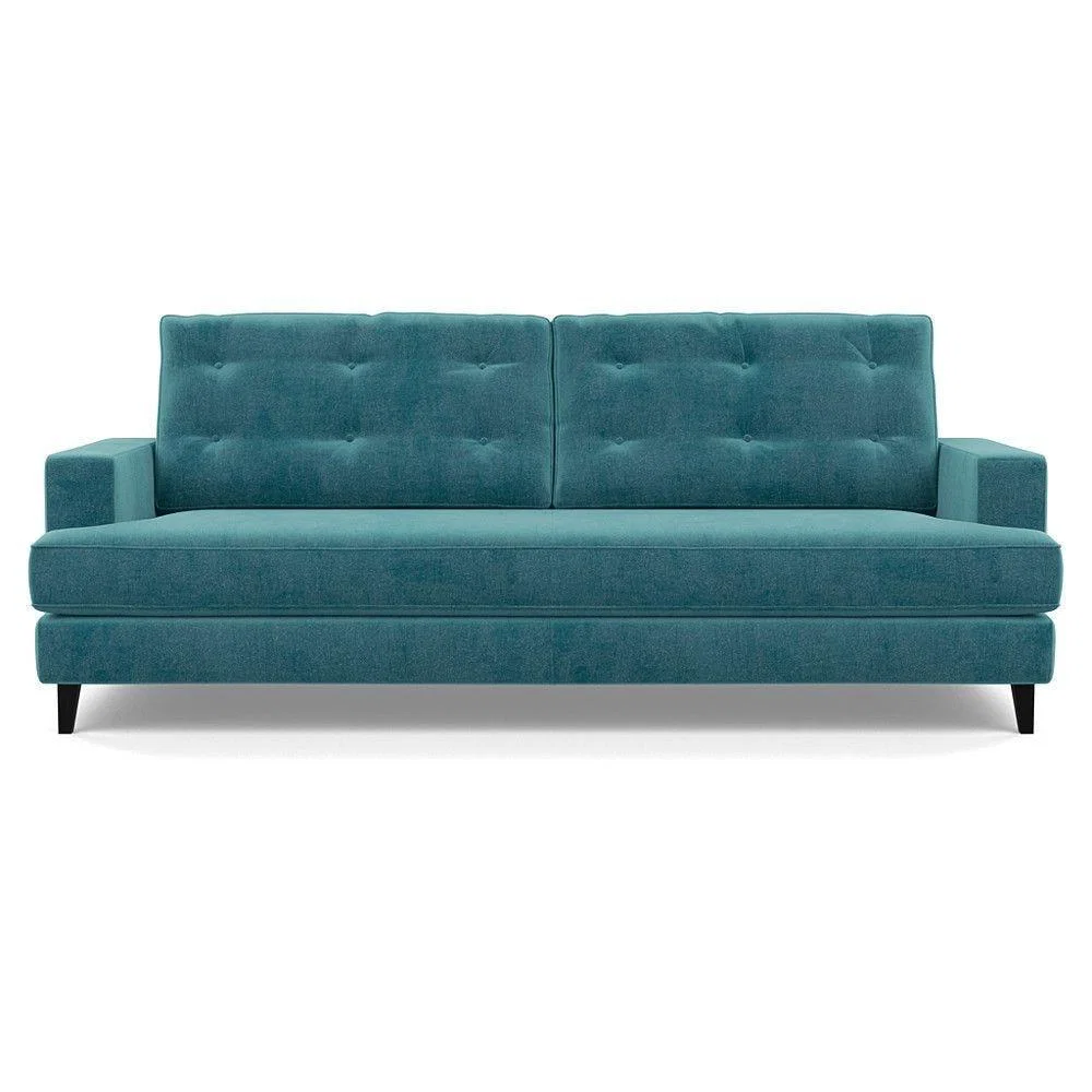 Heal's Richmond 3 Seater Sofa Broad Weave Pebble Natural Feet - Heal's UK Furniture – image 98