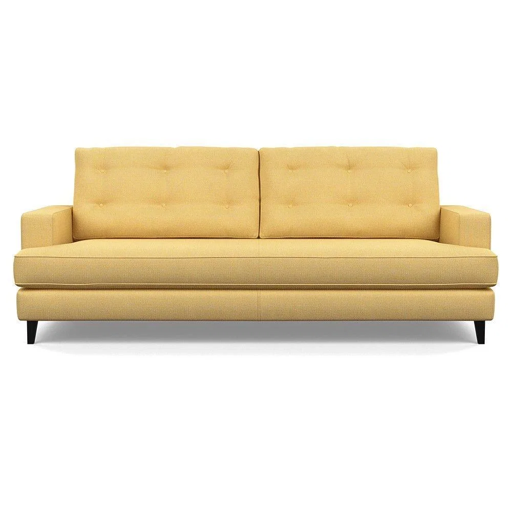 Heal's Richmond 3 Seater Sofa Broad Weave Pebble Natural Feet - Heal's UK Furniture – image 99
