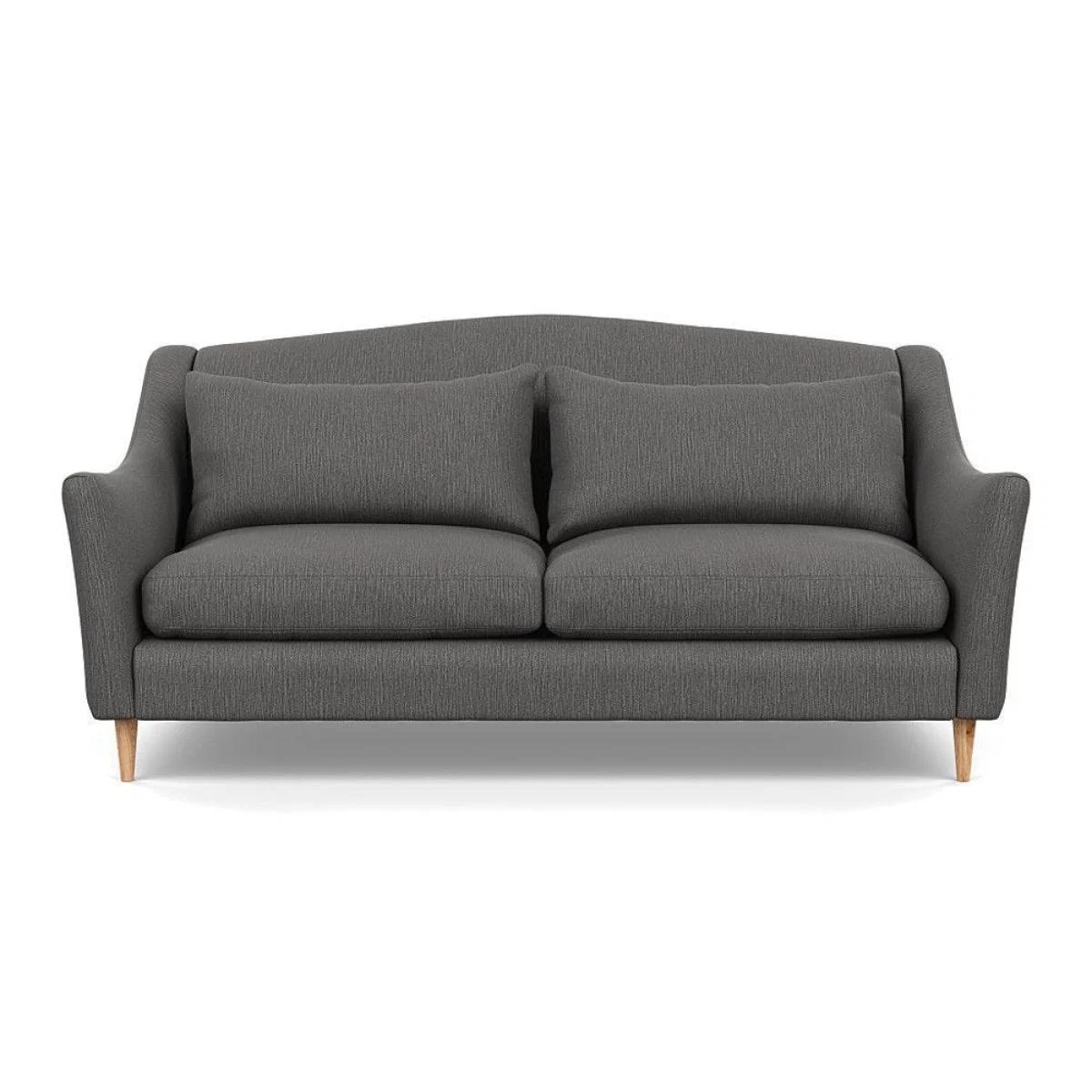 Heal's Somerset 3 Seater Sofa Velvet Midnight Dark Stain - Heal's UK Furniture – image 13