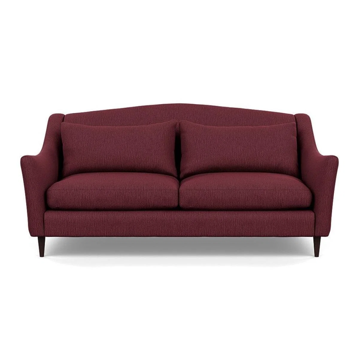 Heal's Somerset 3 Seater Sofa Velvet Midnight Dark Stain - Heal's UK Furniture – image 16