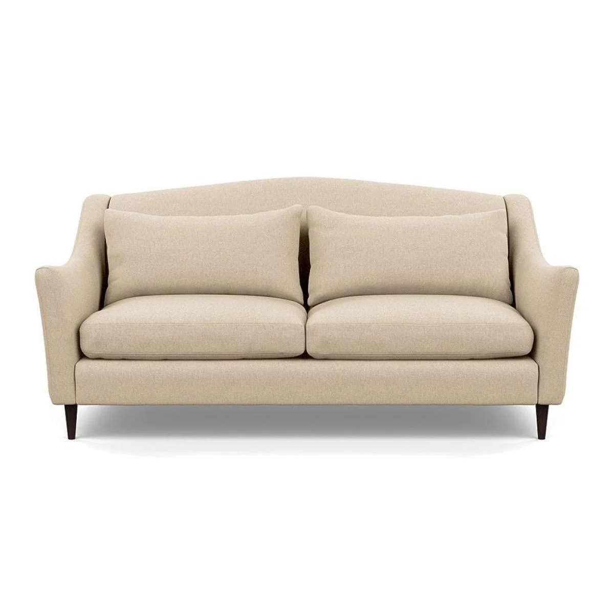 Heal's Somerset 3 Seater Sofa Velvet Midnight Dark Stain - Heal's UK Furniture – image 19
