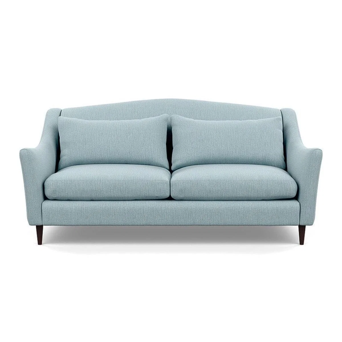 Heal's Somerset 3 Seater Sofa Velvet Midnight Dark Stain - Heal's UK Furniture – image 20