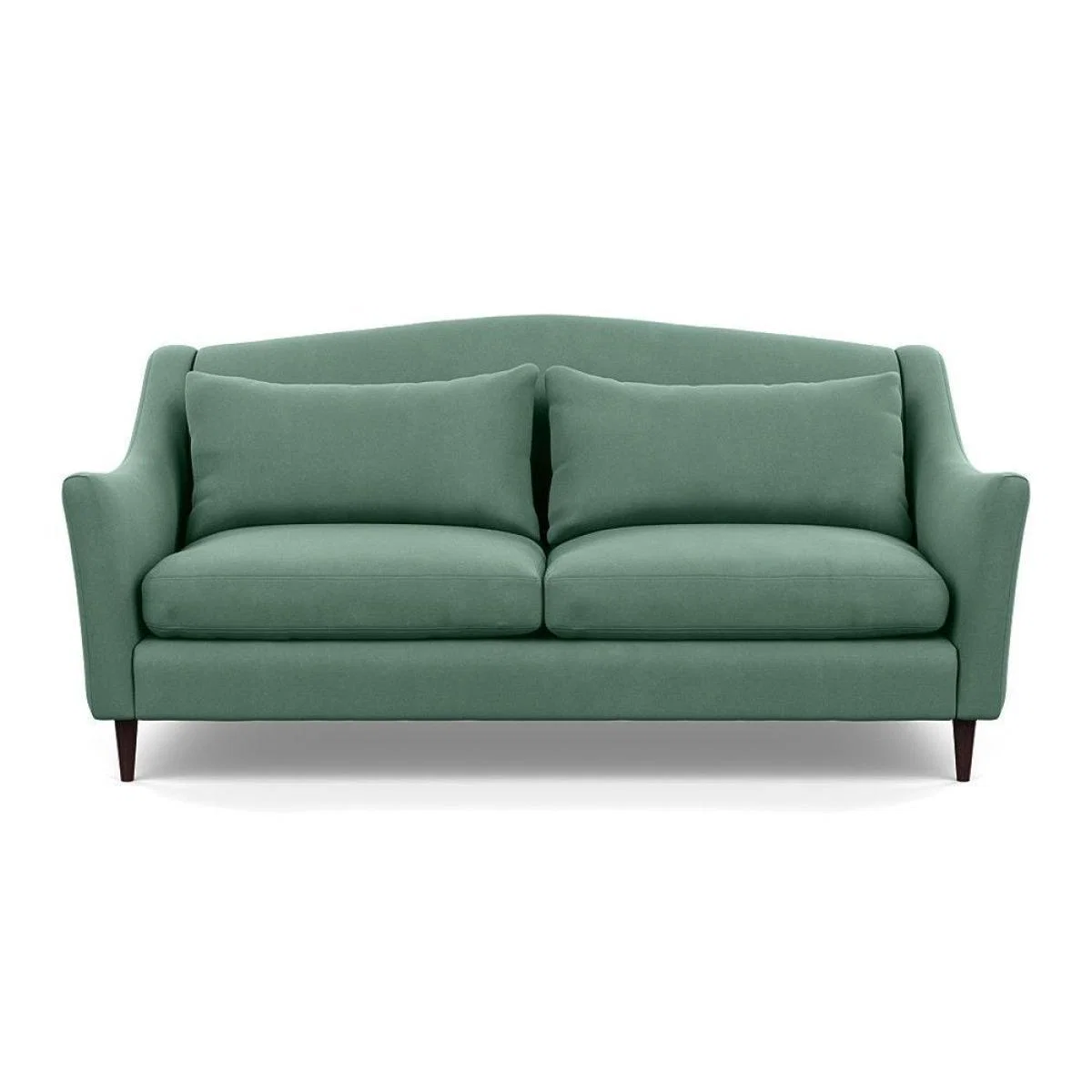 Heal's Somerset 3 Seater Sofa Velvet Midnight Dark Stain - Heal's UK Furniture – image 30