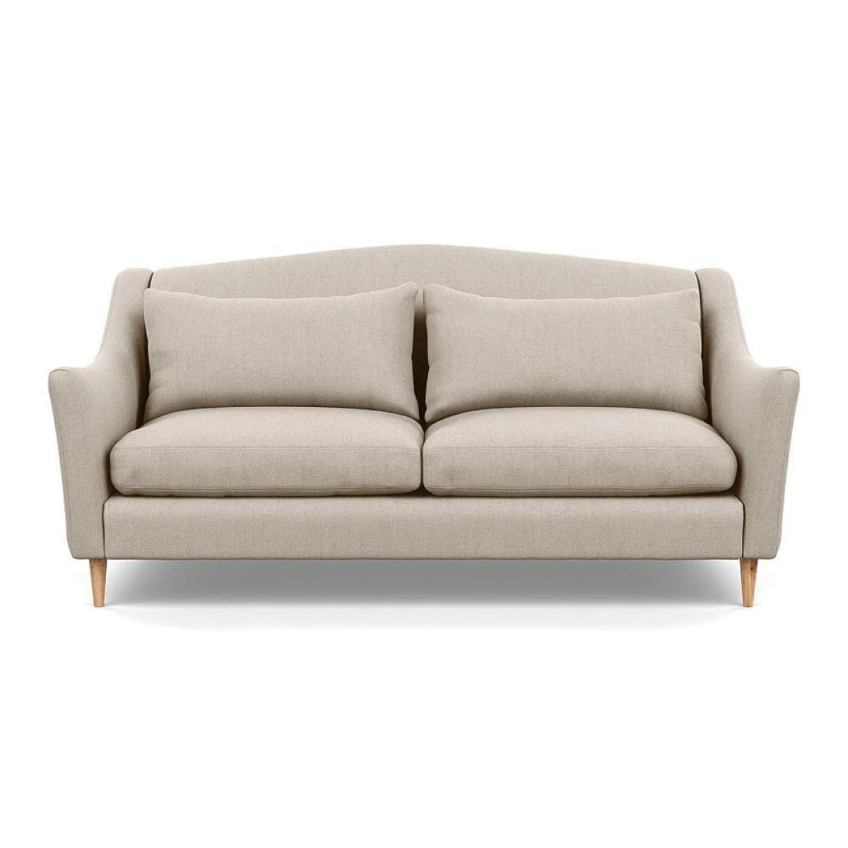 Heal's Somerset 3 Seater Sofa Velvet Midnight Dark Stain - Heal's UK Furniture – image 33