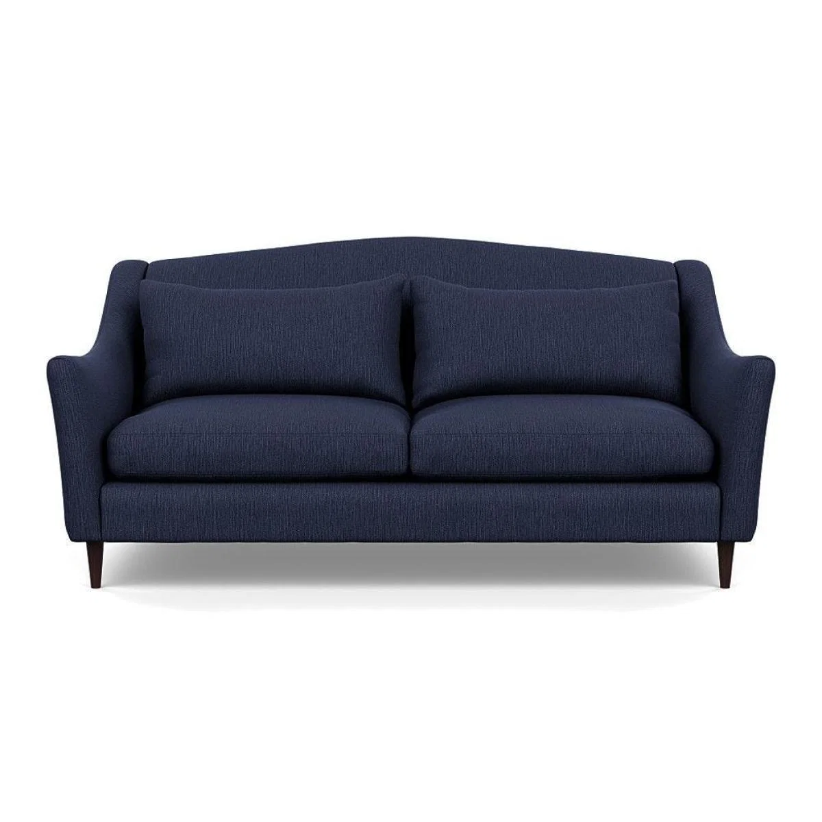Heal's Somerset 3 Seater Sofa Velvet Midnight Dark Stain - Heal's UK Furniture – image 34