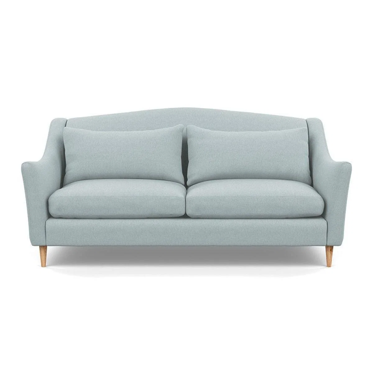 Heal's Somerset 3 Seater Sofa Velvet Midnight Dark Stain - Heal's UK Furniture – image 35