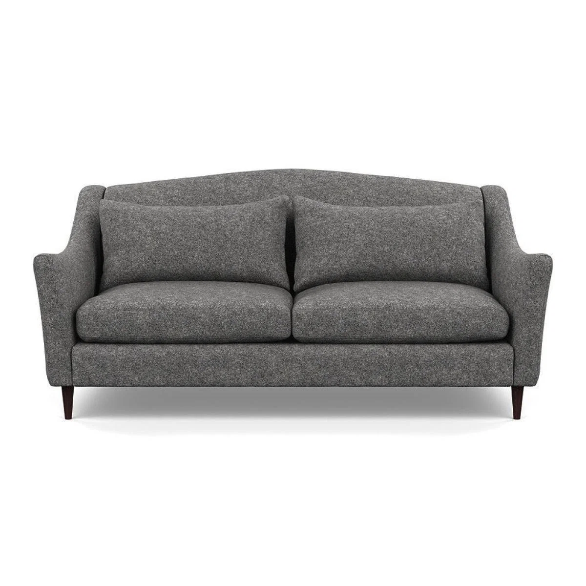 Heal's Somerset 3 Seater Sofa Velvet Midnight Dark Stain - Heal's UK Furniture – image 37