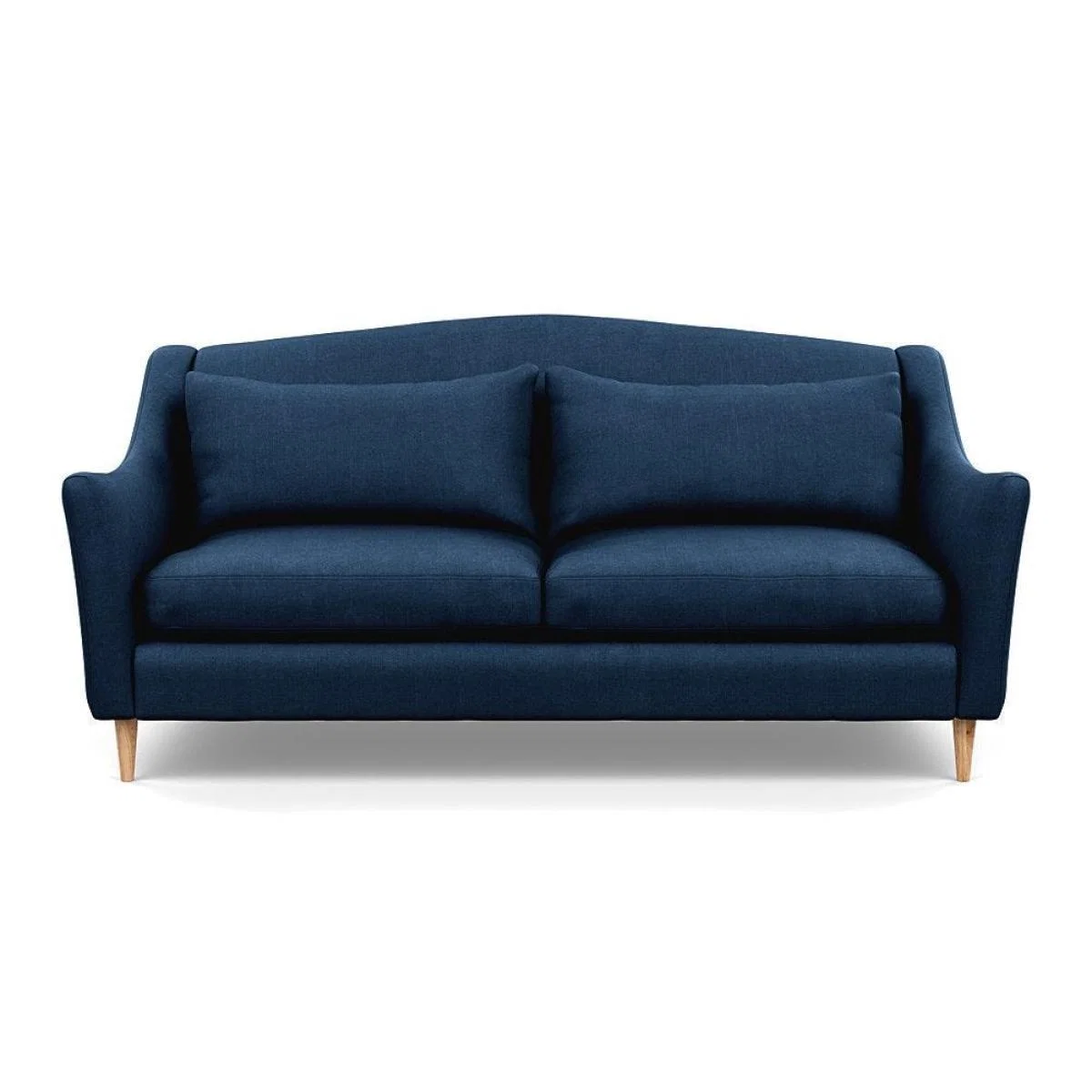 Heal's Somerset 3 Seater Sofa Velvet Midnight Dark Stain - Heal's UK Furniture – image 39