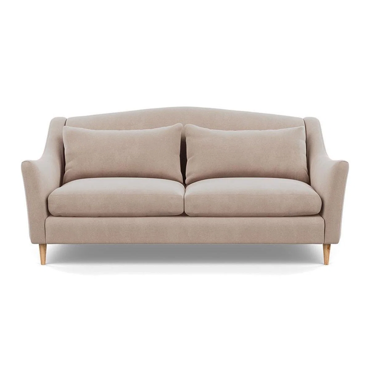 Heal's Somerset 3 Seater Sofa Velvet Midnight Dark Stain - Heal's UK Furniture – image 49