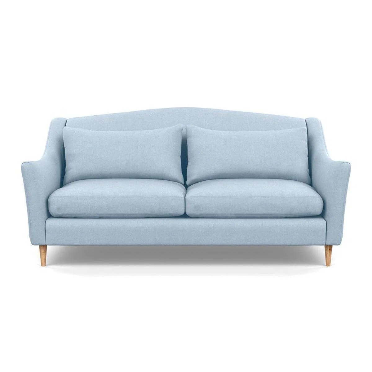 Heal's Somerset 3 Seater Sofa Velvet Midnight Dark Stain - Heal's UK Furniture – image 50