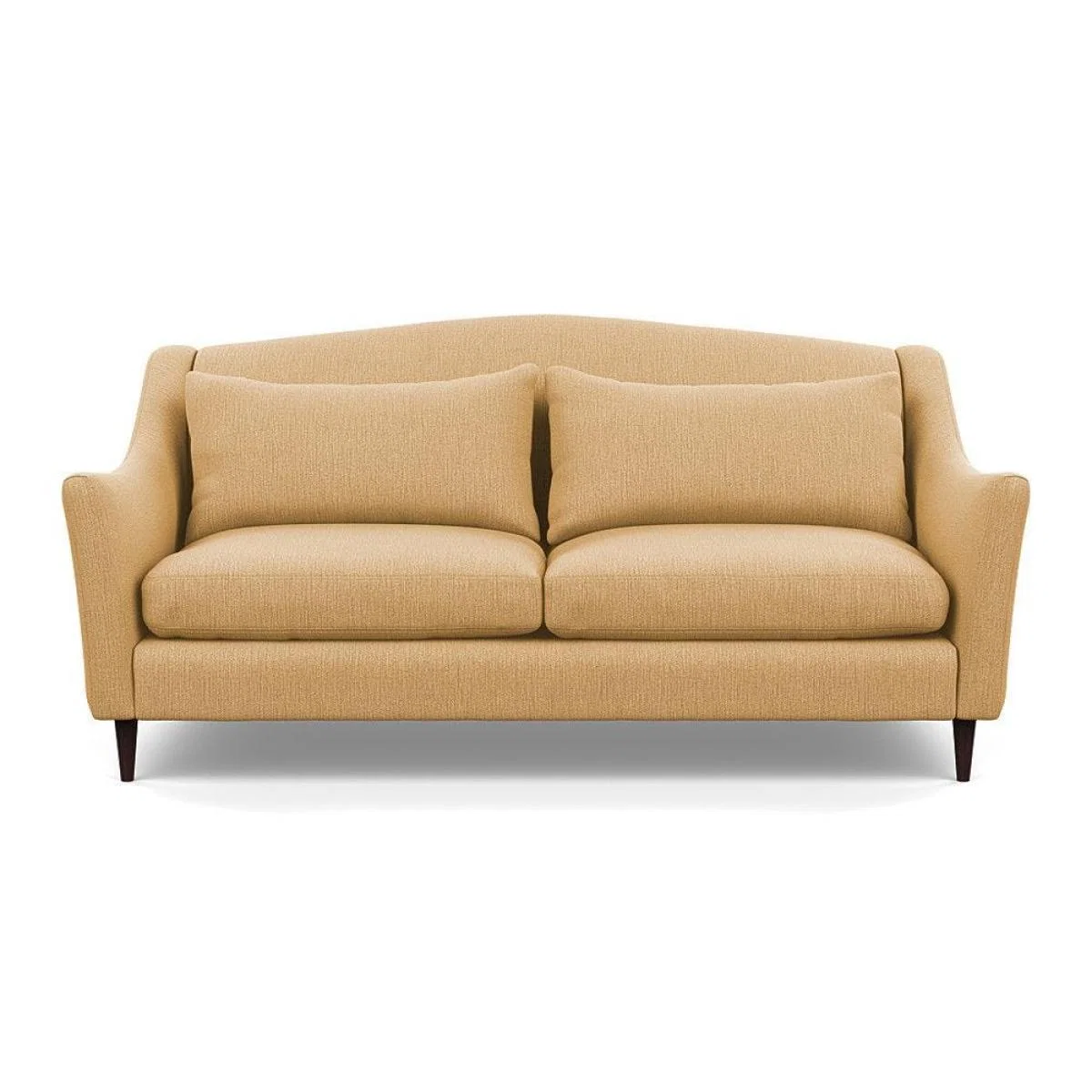 Heal's Somerset 3 Seater Sofa Velvet Midnight Dark Stain - Heal's UK Furniture – image 6