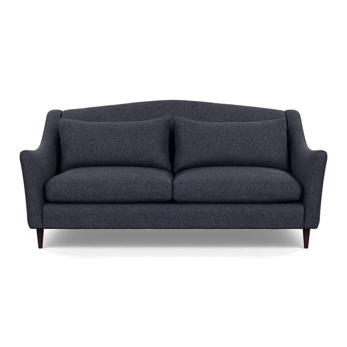 Heal's Somerset 3 Seater Sofa Velvet Midnight Dark Stain - Heal's UK Furniture – image 53