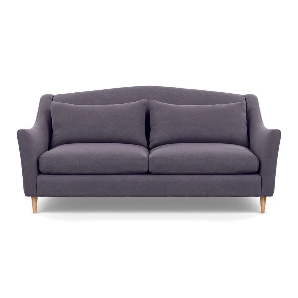 Heal's Somerset 3 Seater Sofa Velvet Midnight Dark Stain - Heal's UK Furniture – image 55
