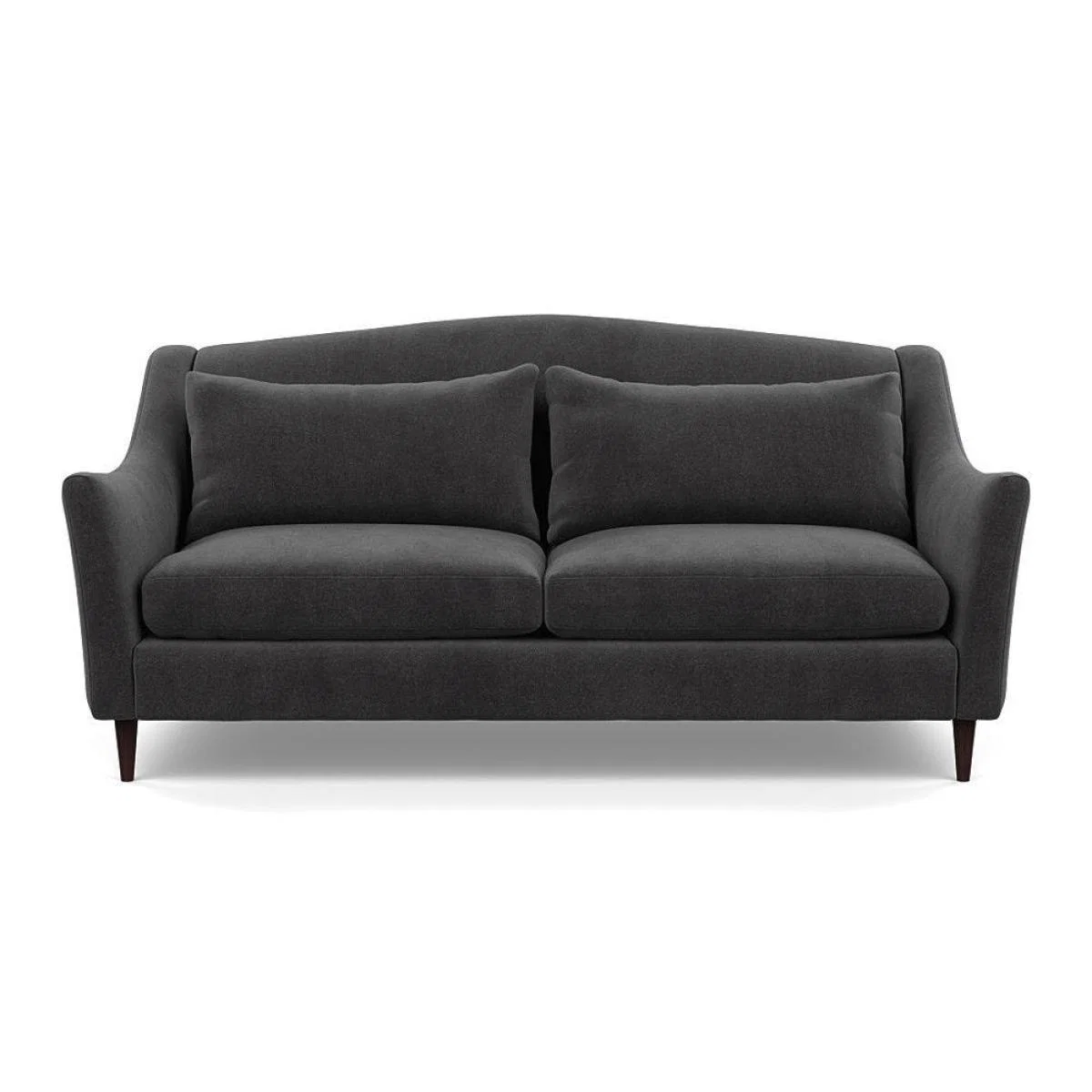 Heal's Somerset 3 Seater Sofa Velvet Midnight Dark Stain - Heal's UK Furniture – image 62