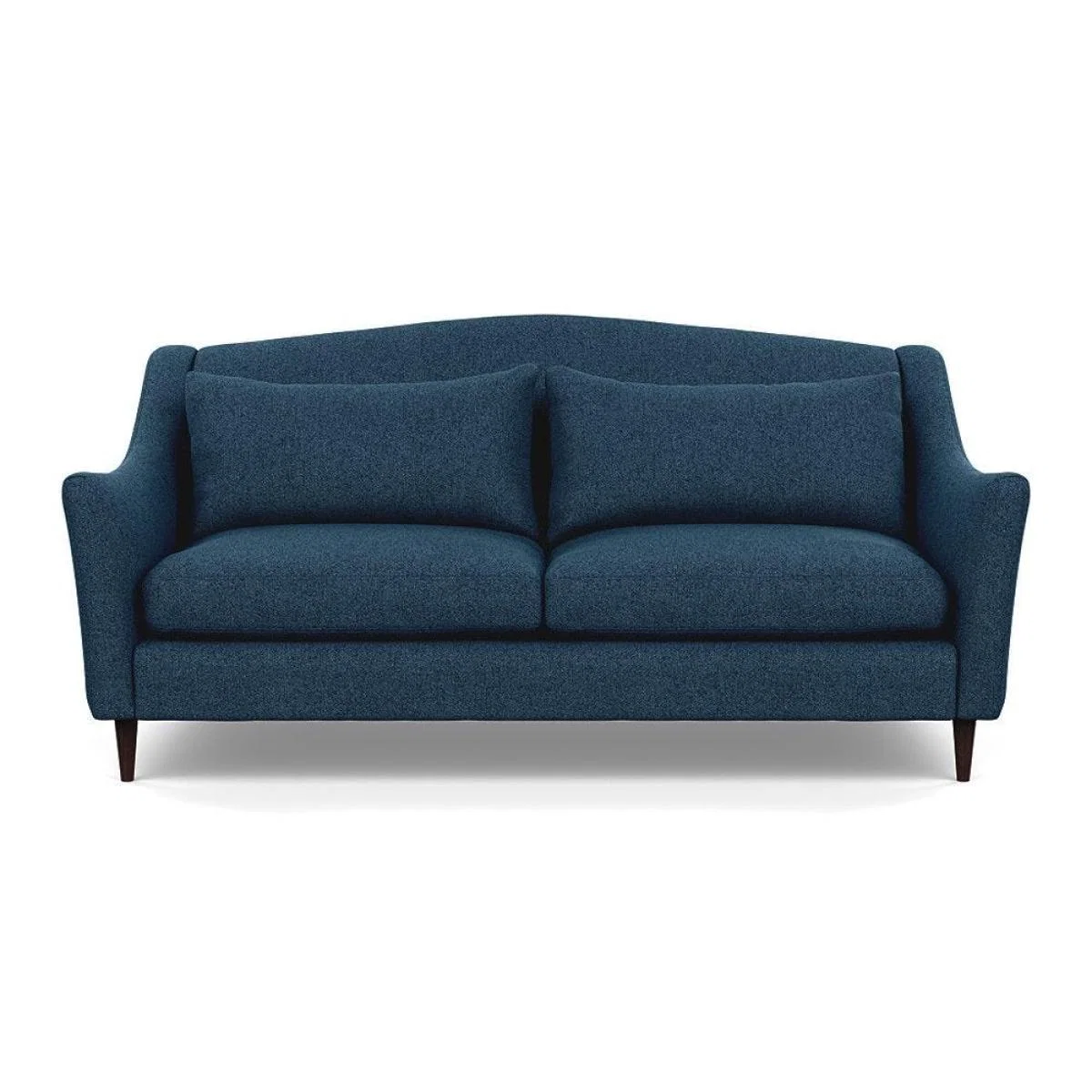 Heal's Somerset 3 Seater Sofa Velvet Midnight Dark Stain - Heal's UK Furniture – image 64
