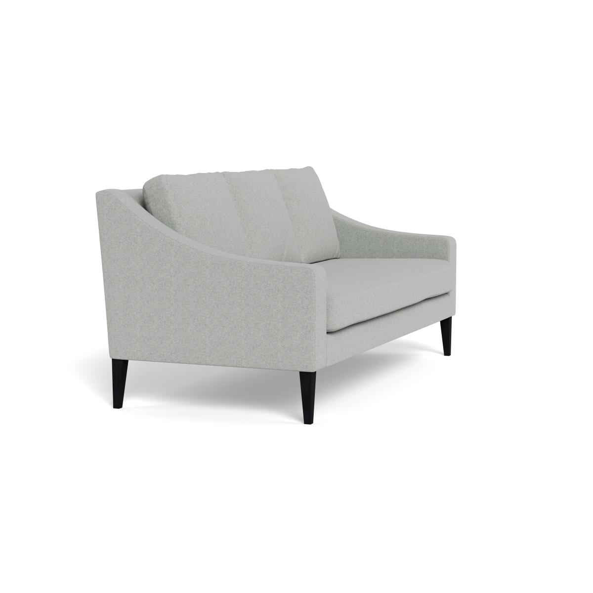 Heal's Richmond 3 Seater Sofa Melton Wool Limestone Natural Ash Feet – image 2