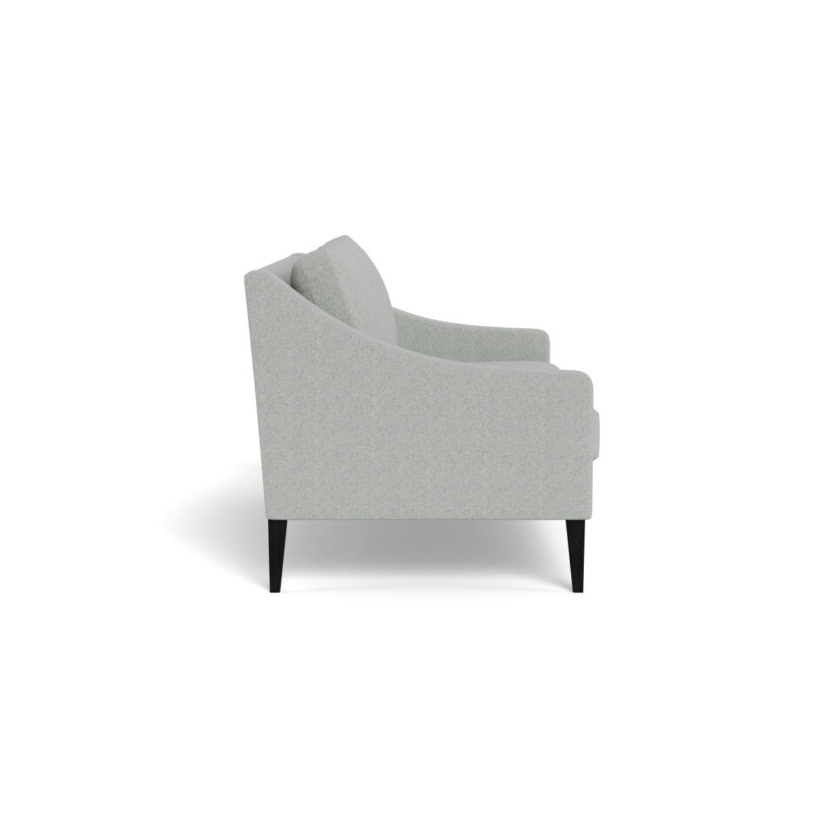 Heal's Richmond 3 Seater Sofa Melton Wool Limestone Natural Ash Feet – image 3