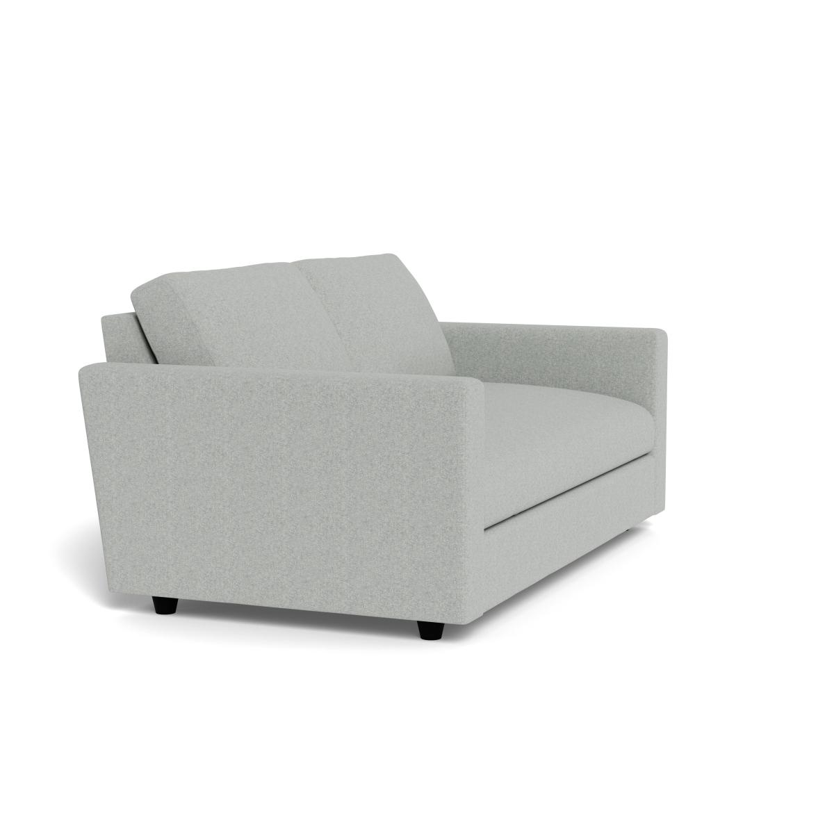 Heal's Nimbus 3 Seater Sofa Melton Wool Limestone Black – image 2
