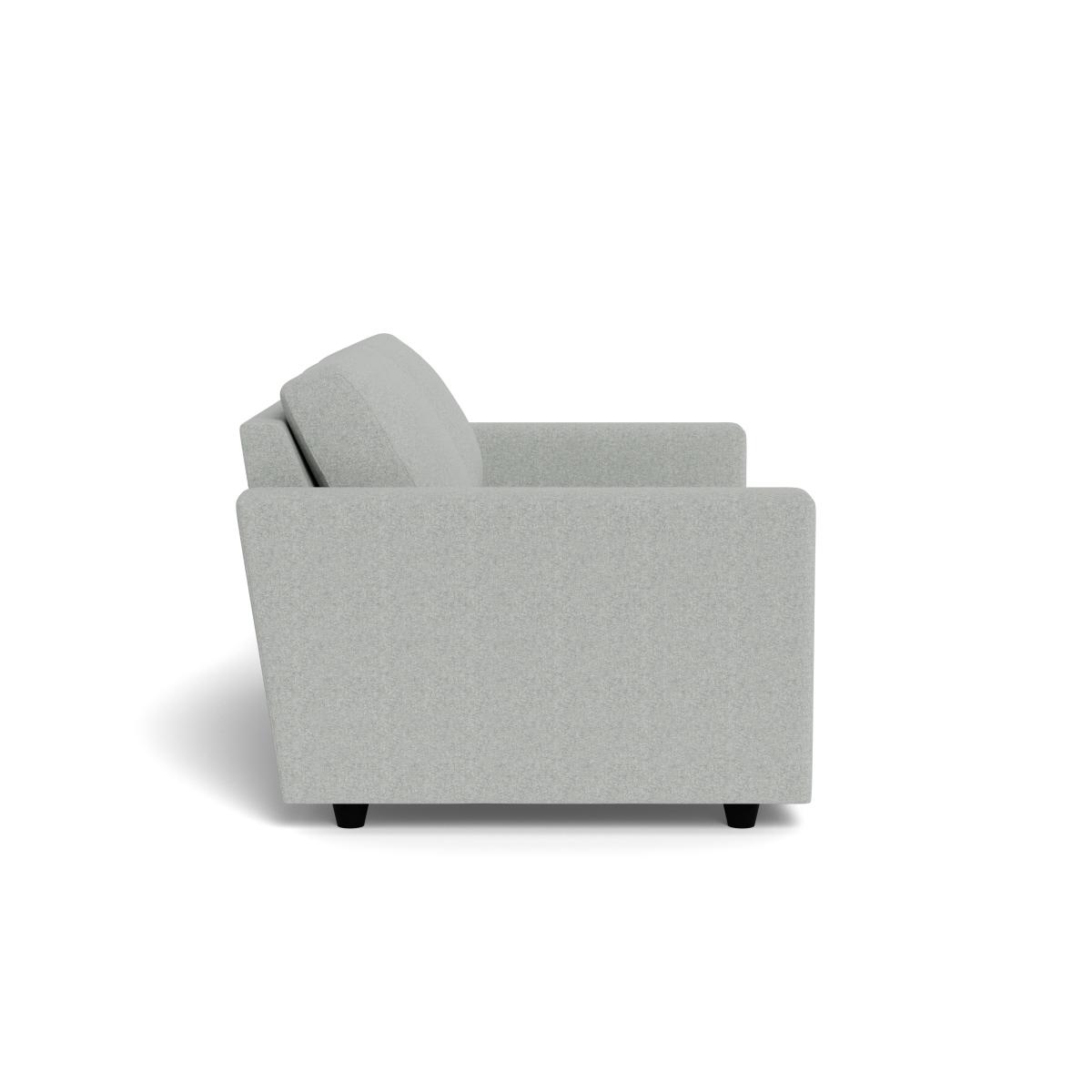 Heal's Nimbus 3 Seater Sofa Melton Wool Limestone Black – image 3