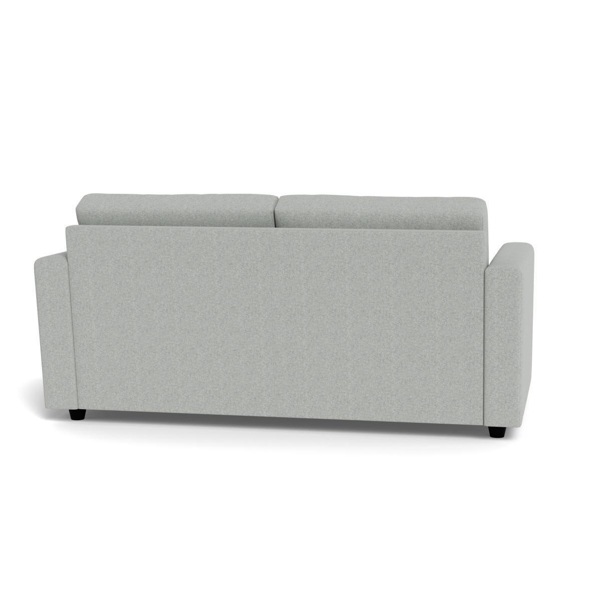 Heal's Nimbus 3 Seater Sofa Melton Wool Limestone Black – image 5