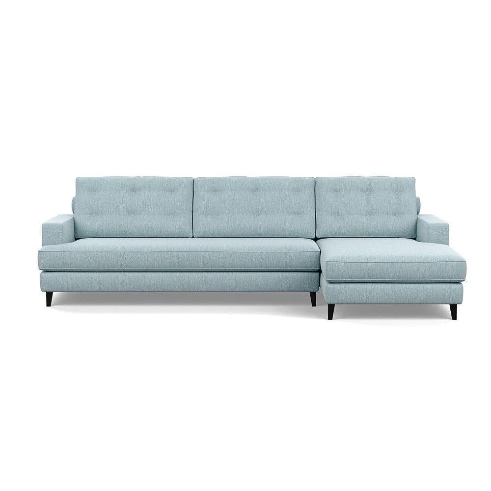 Heal's Mistral 3 Seater Sofa Smart Luxe Velvet Mulberry Natural Feet - Heal's UK Furniture – image 11