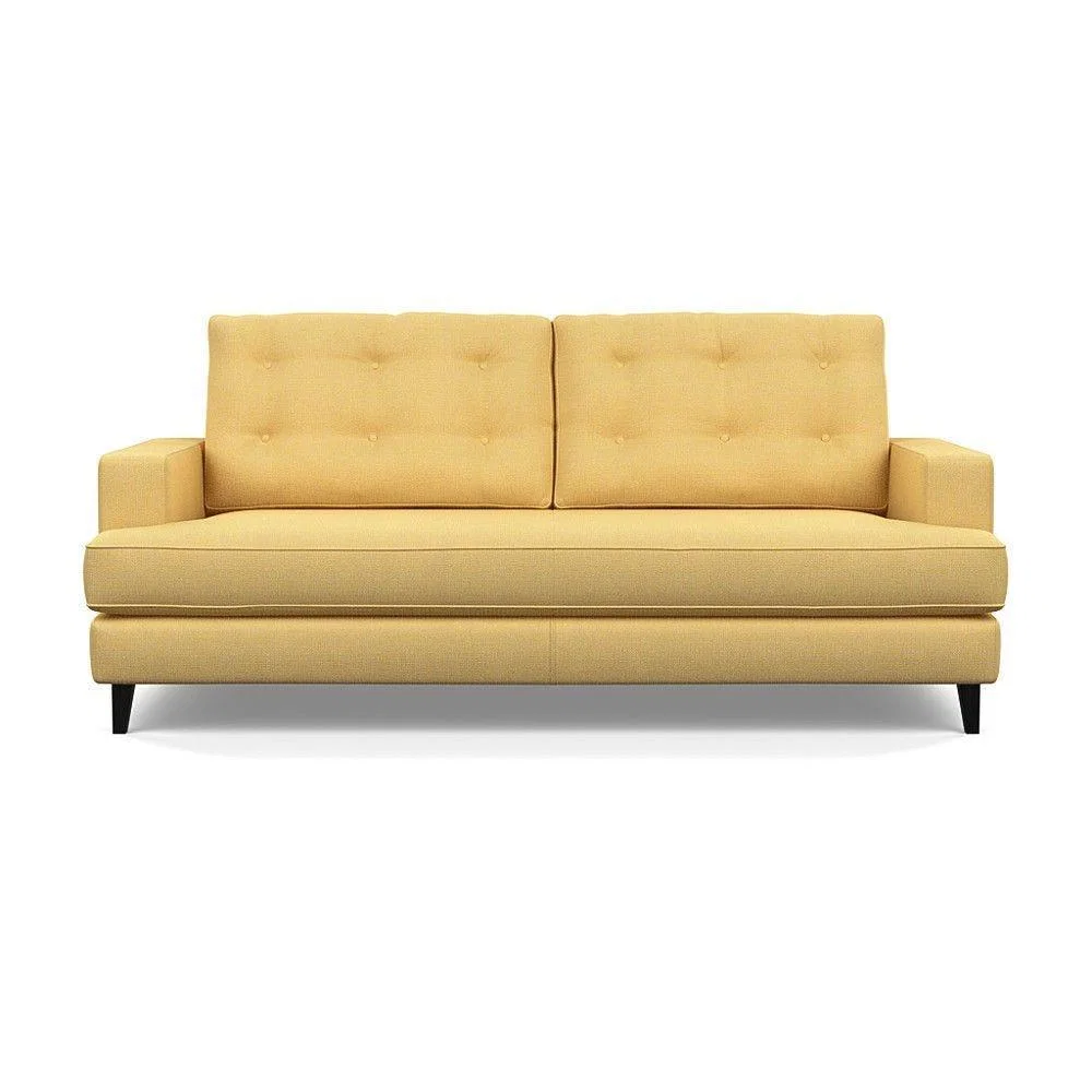 Heal's Mistral 3 Seater Sofa Smart Luxe Velvet Mulberry Natural Feet - Heal's UK Furniture – image 27