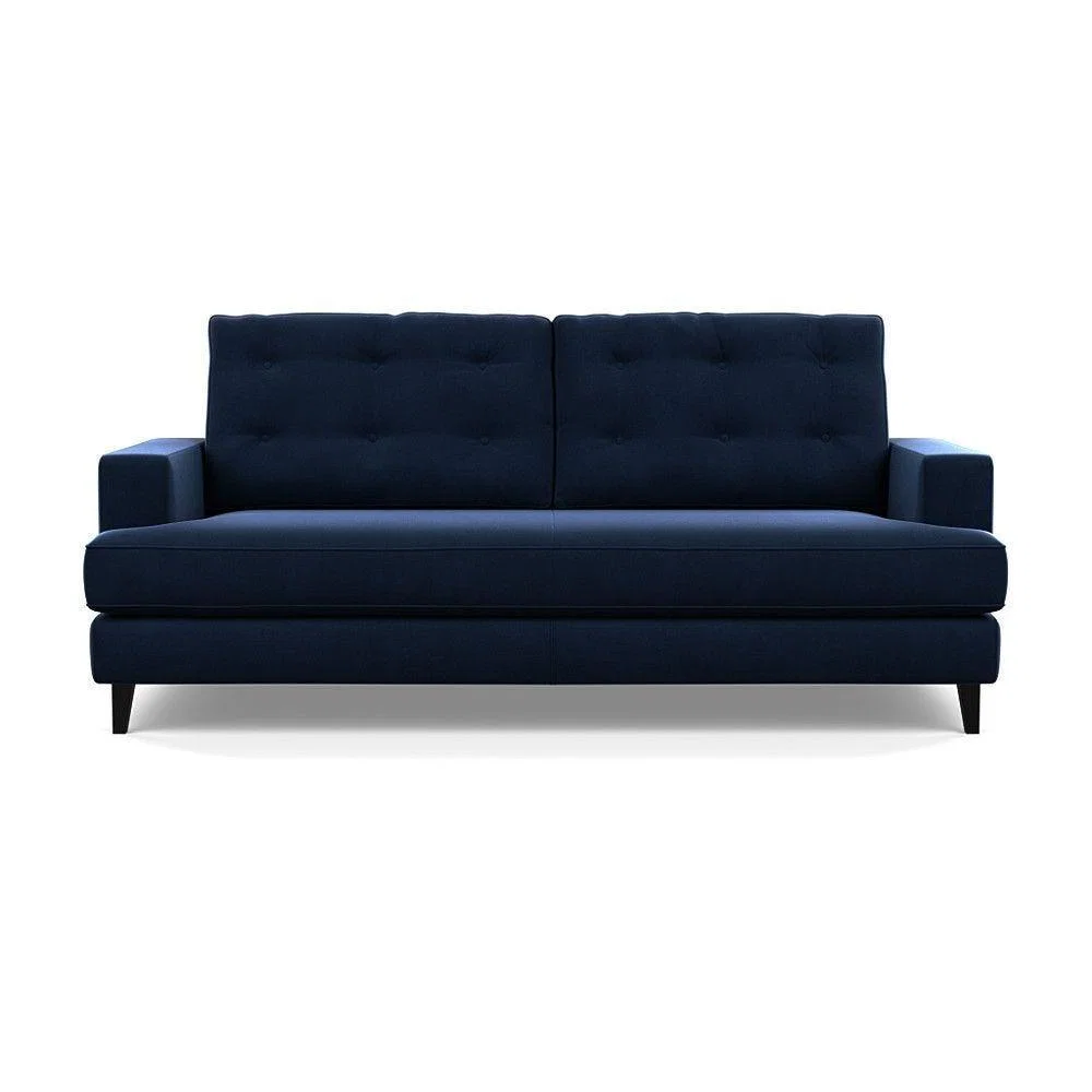 Heal's Mistral 3 Seater Sofa Smart Luxe Velvet Mulberry Natural Feet - Heal's UK Furniture – image 54