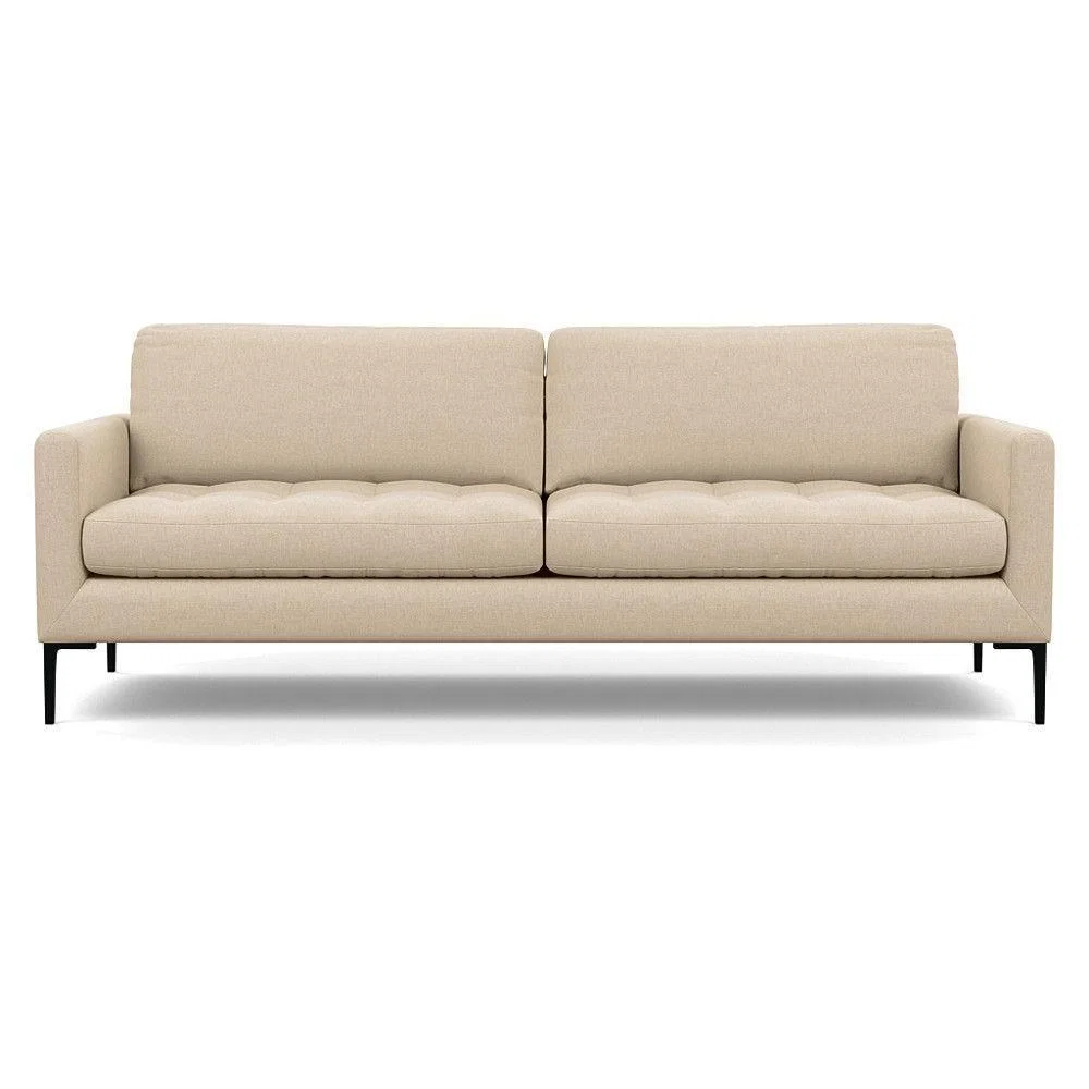 Heal's Mistral 3 Seater Sofa Smart Luxe Velvet Mulberry Natural Feet - Heal's UK Furniture – image 57