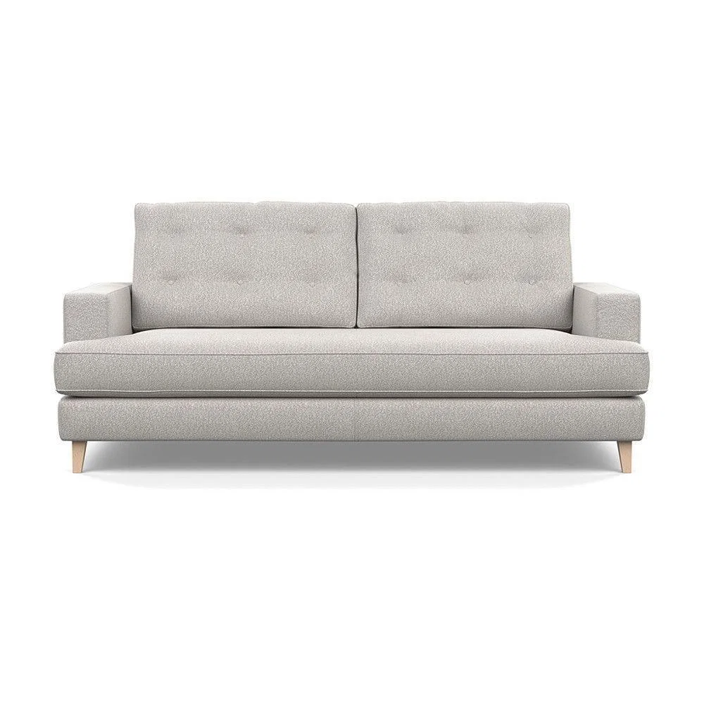 Heal's Mistral 3 Seater Sofa Smart Luxe Velvet Mulberry Natural Feet - Heal's UK Furniture – image 64