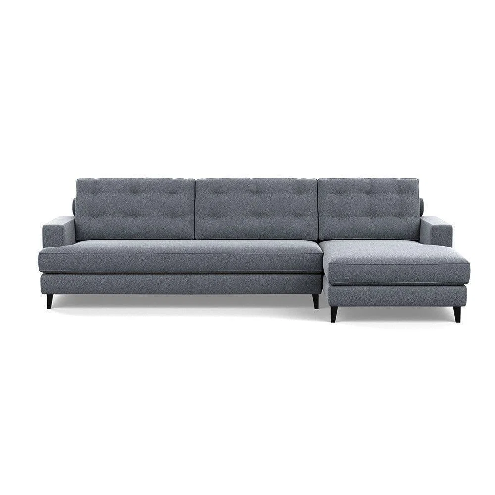 Heal's Mistral 3 Seater Sofa Smart Luxe Velvet Mulberry Natural Feet - Heal's UK Furniture – image 8