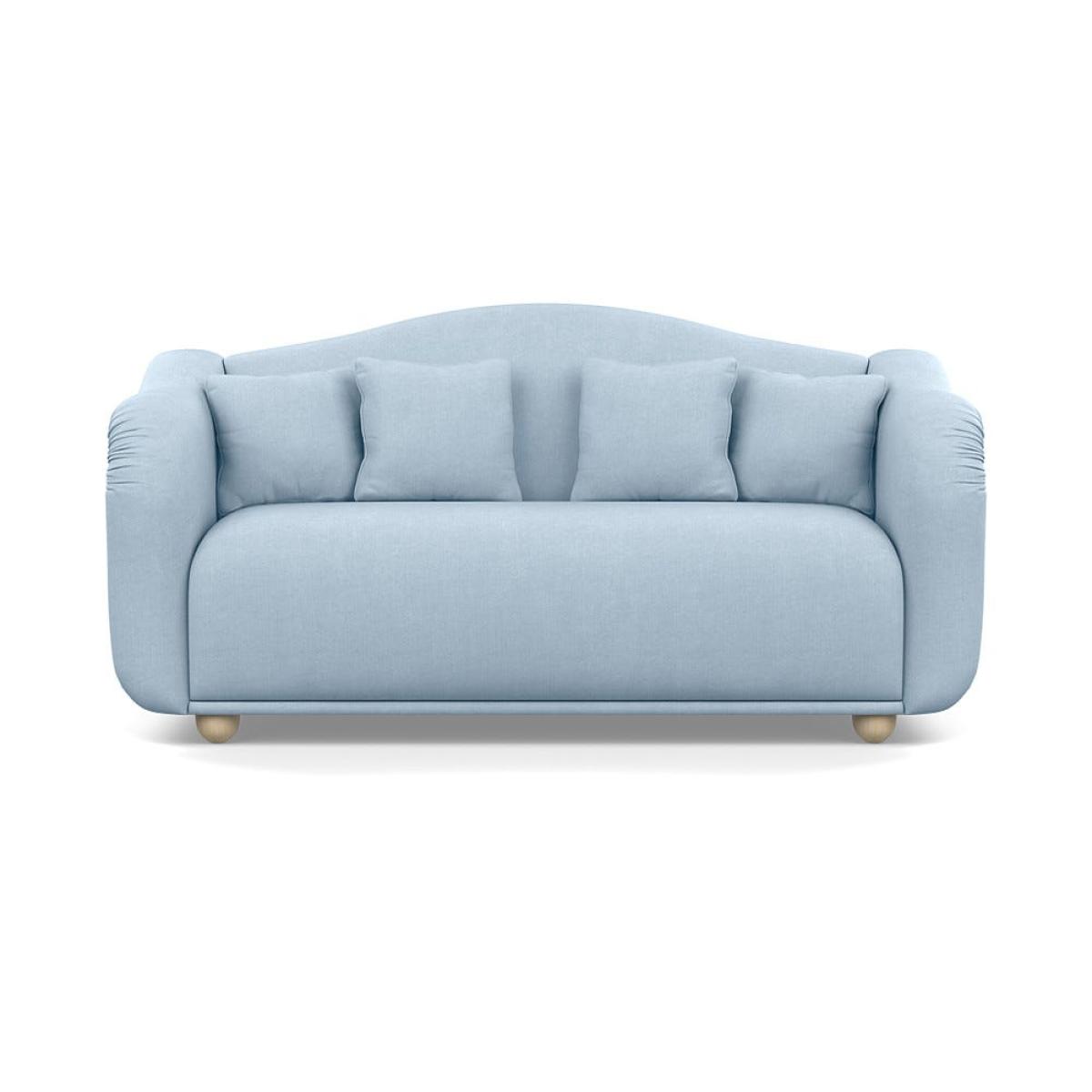 Heal's Tetbury 3 Seater Sofa Capleo Linen-Cotton Sea Shanty Natural Beech Feet – image 2